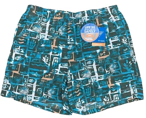 Columbia PFG Herren Large Super Backcast blau Hawaii Nylon 6" Wassershorts NEU - Bild 1 von 10