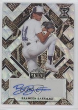 2022 Leaf Metal Snakeskin Wave /3 Brandon Barriera #BA-BB1 Auto