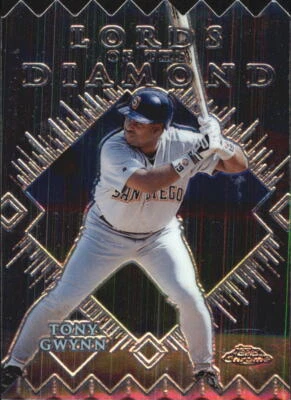 A1786- 1999 Topps Chrome Lords Del Diamante #LD12 Tony Gwynn - Nm-Mt - Imagen 1 de 2