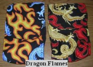 PAÑALES DRAGON FLAMES 2 BANDA PARA EL VIENTRE MALTÉS CHIHUAHUA GALGO ITALIANO PERRO  - Imagen 1 de 1