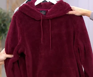 BumbleBella by Jill Martin Wellsoft Pullover Hoodie Windsor weinrot Gr. S A521199 - Bild 1 von 3