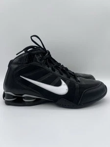 Nike Dream Zoom Air Shox Basketball Shoes Men's Size 8 Black 367190-011 - Picture 1 of 11