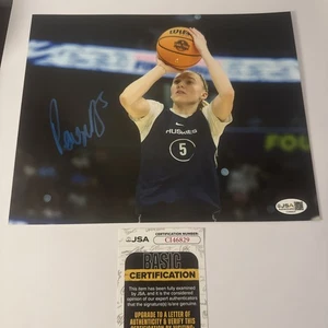 Paige Bueckers signiertes 8x10 Foto UConn Huskies Spieler des Jahres JSA COA  - Bild 1 von 2