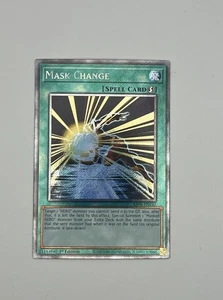 Cambio de máscara (platino secreto raro) RA04-EN142 cuarto de siglo estampida 1er... - Imagen 1 de 2