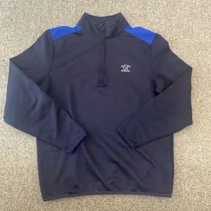 Cutter & Buck Mens 1/4 Zipped Long Sleeve Golf Jumper Size Medium - Picture 1 of 5