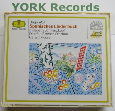 HUGO WOLF - Spanisches Liederbuch SCHWARZKOPF / FISCHER-DIESKAU - Ex 2 CD Set DG — 第 1/3 张图片