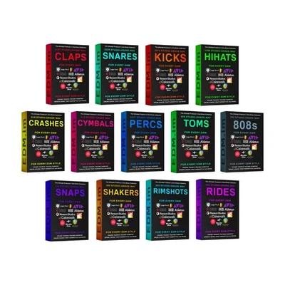 17.677 One Shot Drum Samples 13 Wav Packs für FL Studio, Ableton Live, Logic Pro - Bild 1 von 4