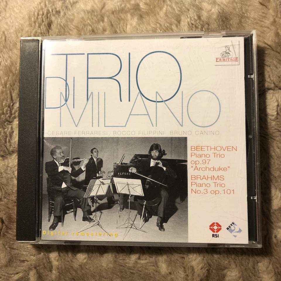 BEETHOVEN • BRAHMS Piano Trios TRIO DI MILANO ~ 1996 Italy - image 1 of 3