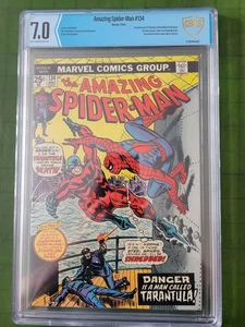 Marvel Amazing Spider-man #134 1974 CBCS 7.0 1st Appearance Tarantula - Picture 1 of 1