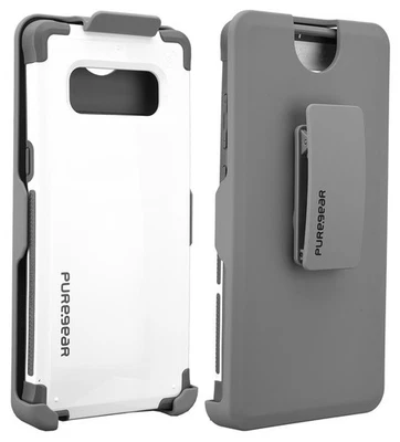 PureGear White Dualtek Extreme Rugged Case + Belt Clip for Samsung Galaxy Note 8 - Image 1 of 4