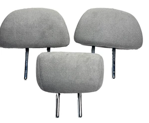 2013-2017 Honda Accord Rear Seat Gray Cloth Headrest Set of 3 OEM - Bild 1 von 7