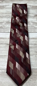 Mens VanHeusen Skinny Neck Tie - 100% Silk - 56" x 3" - New w/Tags - Picture 1 of 10