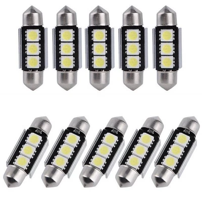 10x 12V LED 5050 SMD Licht Auto Canbus Lampe Innenraum Kennzeichen Beleuchtung - Bild 1 von 4