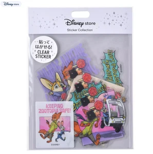 Disney Store Nick Wilde Clear Peel Sticker Collection ZOOTOPIA COMIC STYLE - Picture 1 of 6
