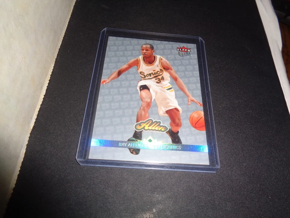 Ray Allen 2006-07 Fleer Ultra PLATINUM MEDALLION SSP/100! RARE! SONICS! LEGEND! - Image 1 of 2