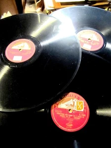 1942 SOLOMON Cutner Piano BRAHMS Handel Variations and Fugue Handel 3 x HMV 7563 - Picture 1 of 4