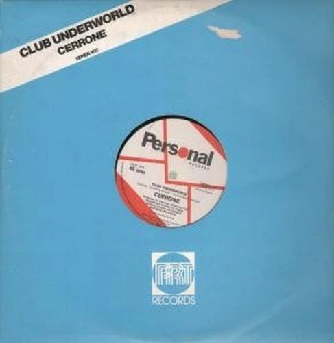 Cerrone Club Underworld 12" vinyl UK Personal 1984 in a titled company sleeve - Photo 1/1