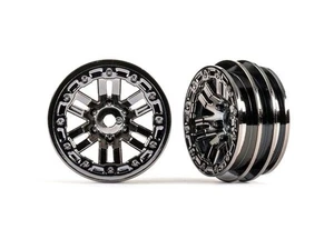 Traxxas Felgen 1.0 black chrome (2) 9768-BLKCR passend für TRX-4m TRX4m Crawler - Bild 1 von 1