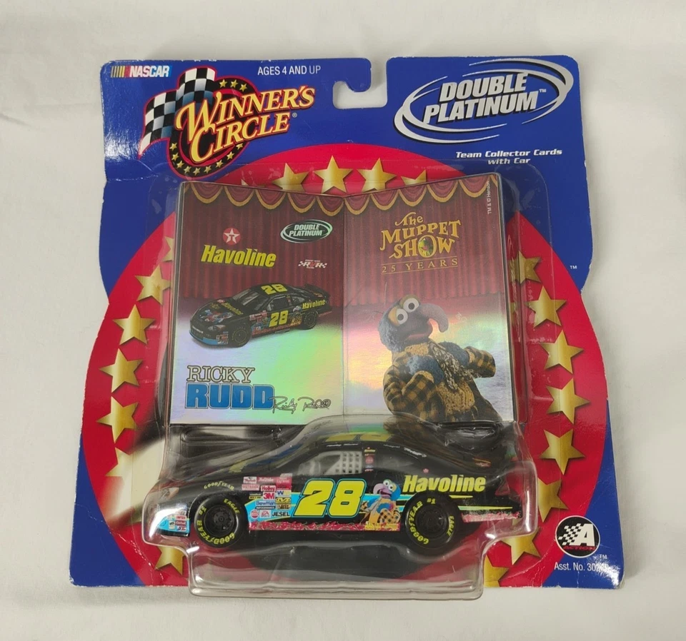 NASCAR Winner's Circle Double Platinum Ricky Rudd The Muppet Show 25 Years Car