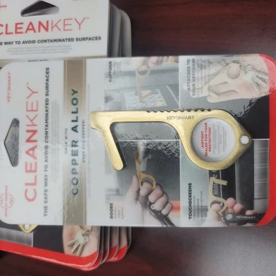 KeySmart - Herramienta de mano de aleación de cobre CleanKey™ latón Foto 1 de 2