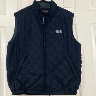 Vintage Tommy Hilfiger Chaleco Para Hombres XL Chaqueta Sin Mangas Acolchada Golf Mill Creek Foto 1 de 4