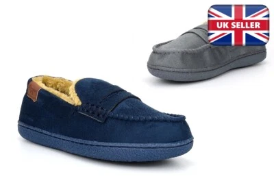 JO & JOE Jungen Teppich Hausschuhe Jungen Mokassin Pantoffeln Jungen Pantoffeln Mokassins warm bequem