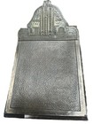 VINTAGE BUFFALO CENTRAL TERMINAL Railroad Brass Clip Board Ca 1928 RARE
