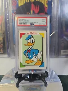 1991 Impel Disney Collector Cards #107 DONALD DUCK PSA 9 Mint - Picture 1 of 2