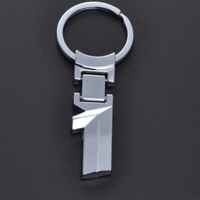 Car Logo Alloy keyring Key Chain Key Holder Ring For BMW 1 3 5 6 7 8 X  Series - Image 1 of 4