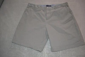 36895 Tommy Hilfiger Pantalones Cortos Gris Caquis Mezcla Algodón Elastano Talla 38 Para Hombre - Imagen 1 de 7