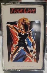 Tina Turner Live In Europe Cassette Tape C4-590126 C4-90128 - Picture 1 of 6