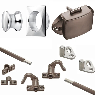 SOTECH Push-Lock Druckknopf Drehstangen Schloss einseitig Wohnwagen Schranktür - Bild 1 von 4