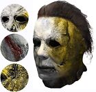 Halloween Michael Myers Horror Movie Deluxe Latex Full Head Cosplay Mask