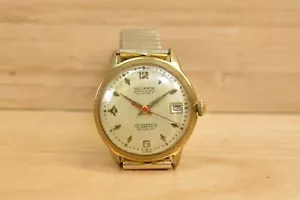 Vintage 50s Monarch Superautomatic 25 Jewels Men's Watch, Felsa 692 Bidynator - Picture 1 of 10