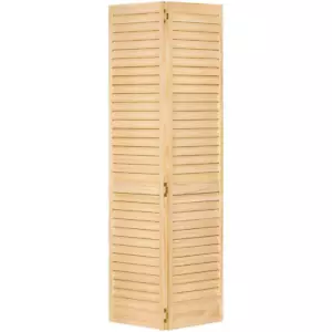 Kimberly Bay Closet Doors 24"X80"24" Unfinished Wood Interior Closet Bifold Door - Picture 1 of 12
