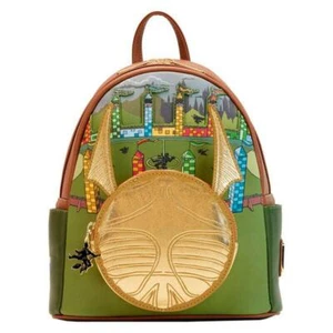 Loungefly Harry Potter Golden Snitch Backpack Bag Official - Picture 1 of 5
