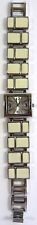 Vintage FMD Japan Movement Women's Square Face Watch Stainless Steel (See Video)
