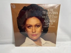 STRAUSS Four Last Songs - Kiri Te Kanawa - CBS import LP 1978 - FACTORY SEALED - Picture 1 of 18