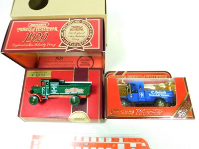 2X Matchbox Modello: Y-12 Ford T Imbach + Leyland Luff, Mint + Box #BT435-0,5 - Immagine 1 di 3