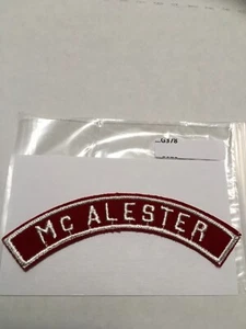 MC ALESTER RED & WHITE CITY STRIP G378 - Imagen 1 de 1