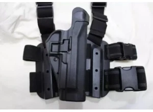 BlackHawk Beretta M9A4 Serpa II Tactical Holster Right Hand Black-used - Picture 1 of 2