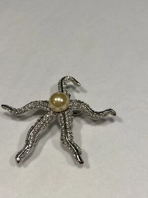 KJL родиевый значок усилитель морская звезда - Изображение 1 из 3