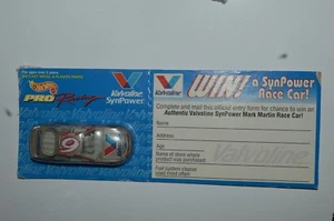 1998 Hot Wheels Pro Racing Ford Taurus #6 Mark Martin NASCAR Mint In Card 1:64 - Picture 1 of 12