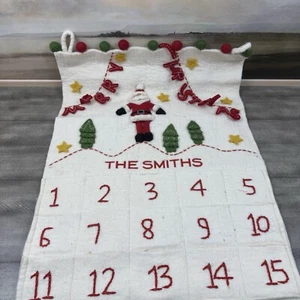 Pottery Barn Kids Classic Santa Felt Christmas Advent Calendar Wool Monogrammed - Picture 1 of 6