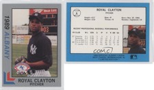 1989 Best Albany-Colonie Yankees Platinum Royal Clayton #6