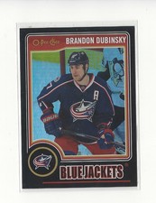 2014-15 O-Pee-Chee Black Rainbow #78 Brandon Dubinsky Blue Jackets /100 