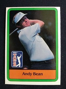 1981 Dunruss PGA Tour Golf Card # 4 Andy Bean