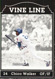1991 Cubs Vine Line #32 Chico Walker