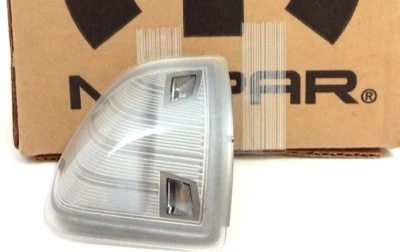 RAM 1500 2500 3500 Driver Side View Tow Mirror Turn Signal Light Lens New OEM - Image 1 of 3