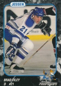 1993-94 Phoenix Roadrunners Team Set # BRAD TILEY
